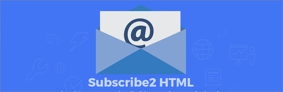 Subscribe2 HTML