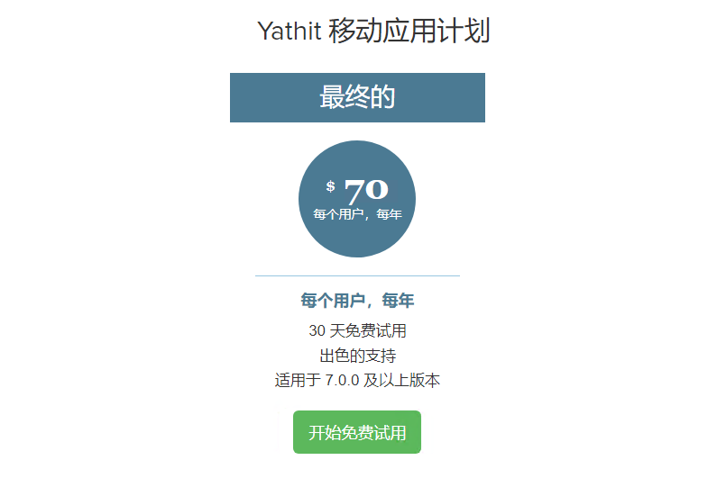 Yathit APP 价格