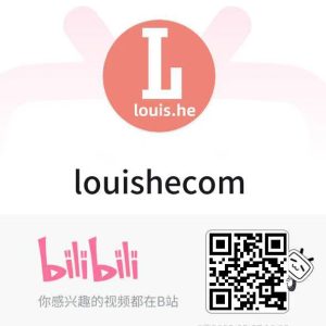 louishe bilibili账号